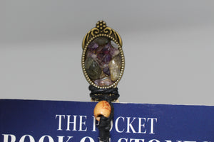 Bookmarks - Bronze With Crystal Accents