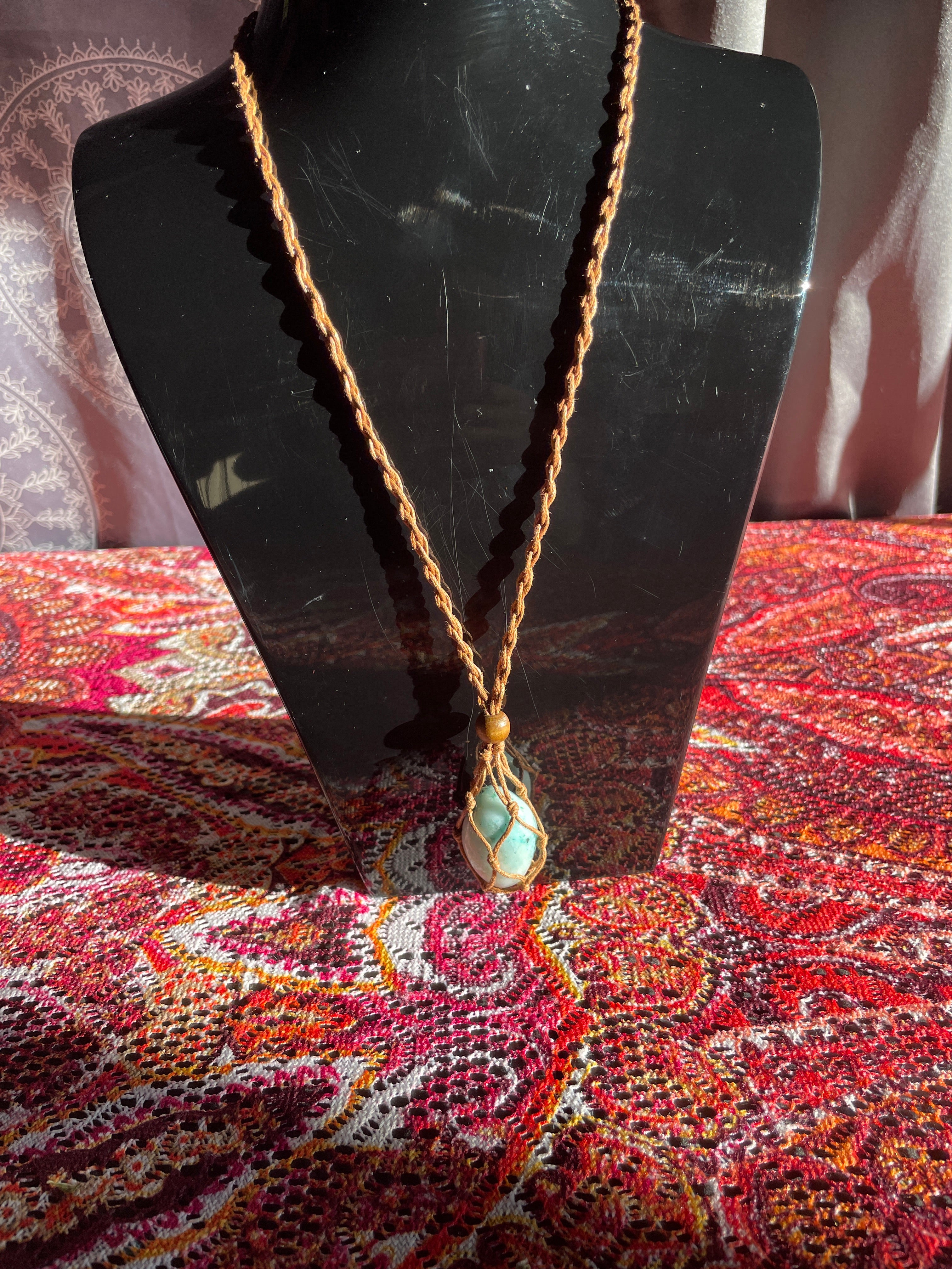 Phoenix stone necklace