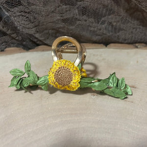 Sunflower hair clip *Find*