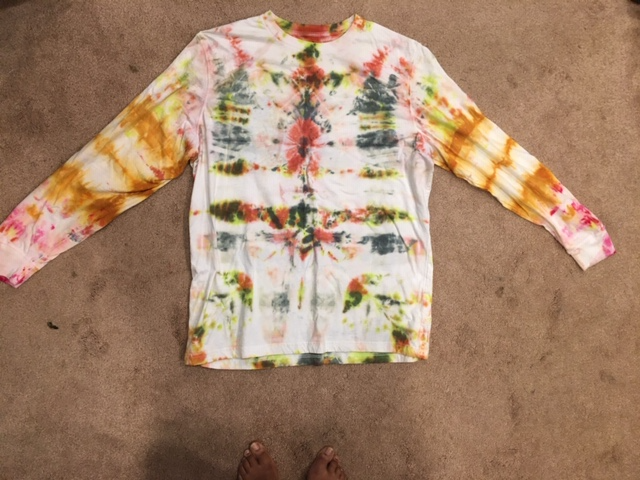 Tie Dye 12 - Men's X Large Long Sleeve