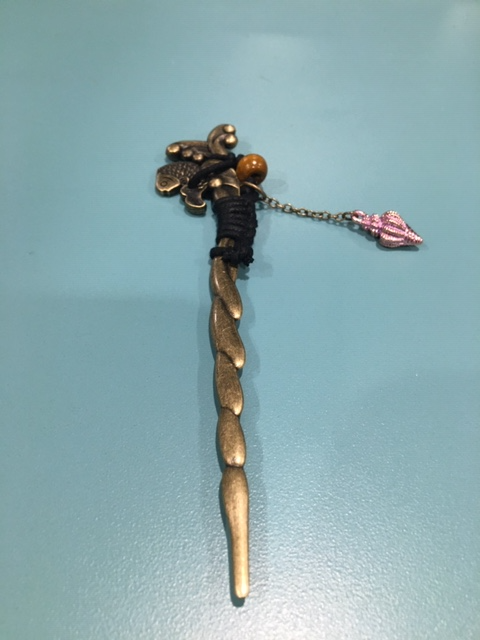 Hair stick 1 - Fish