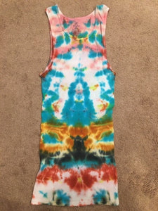 Tie Dye 10 - Men's Large Tank