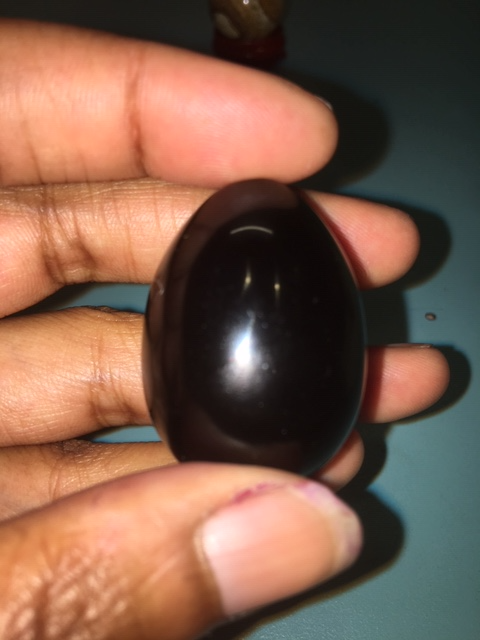 Rainbow Obsidian Egg