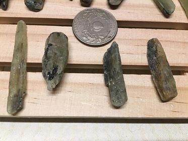 Green Kyanite Blades