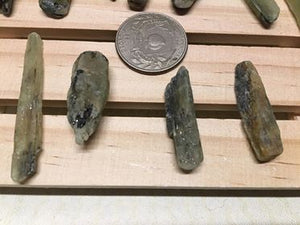 Green Kyanite Blades