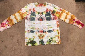 Tie Dye 12 - Men's X Large Long Sleeve