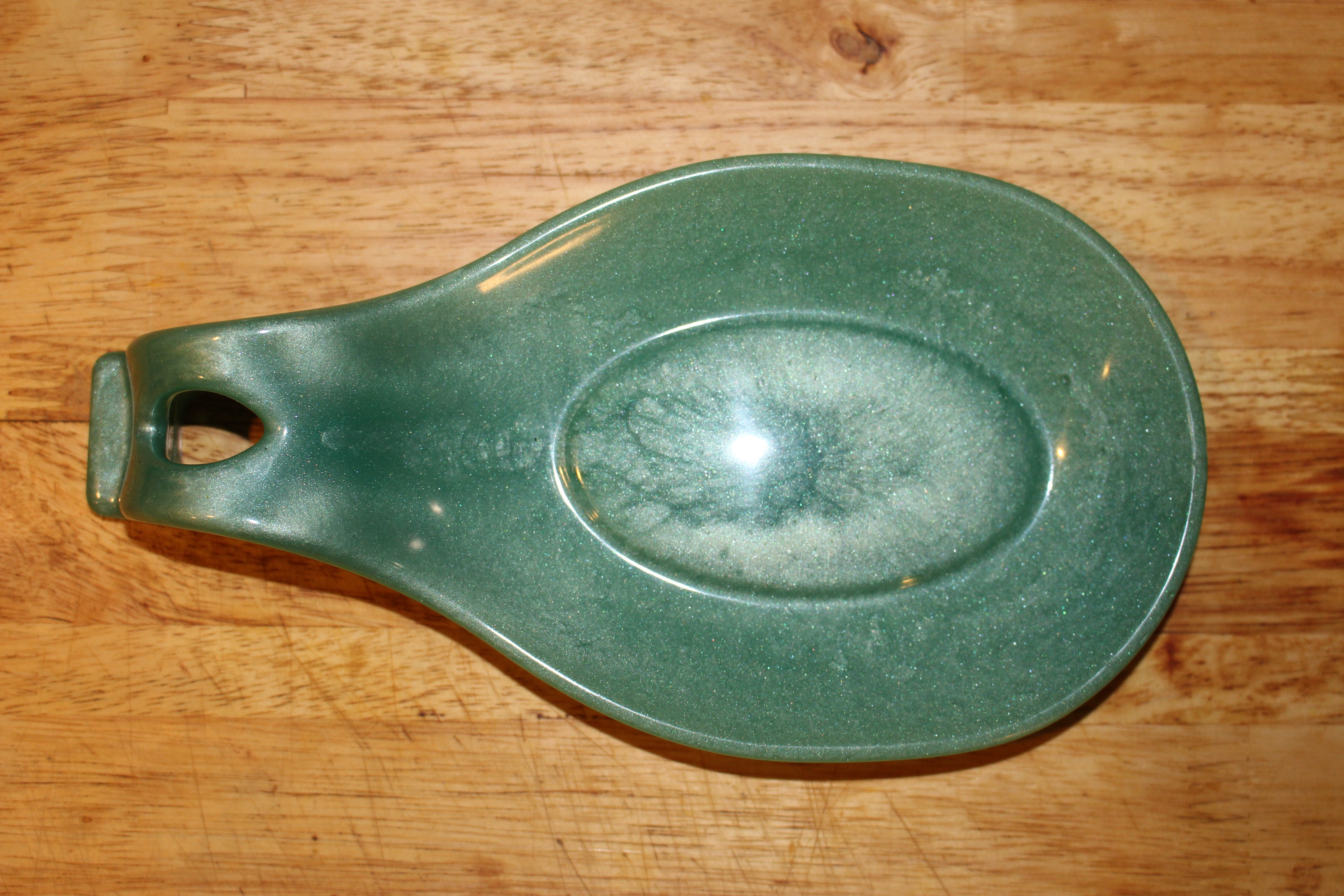 Green Oven Spoon