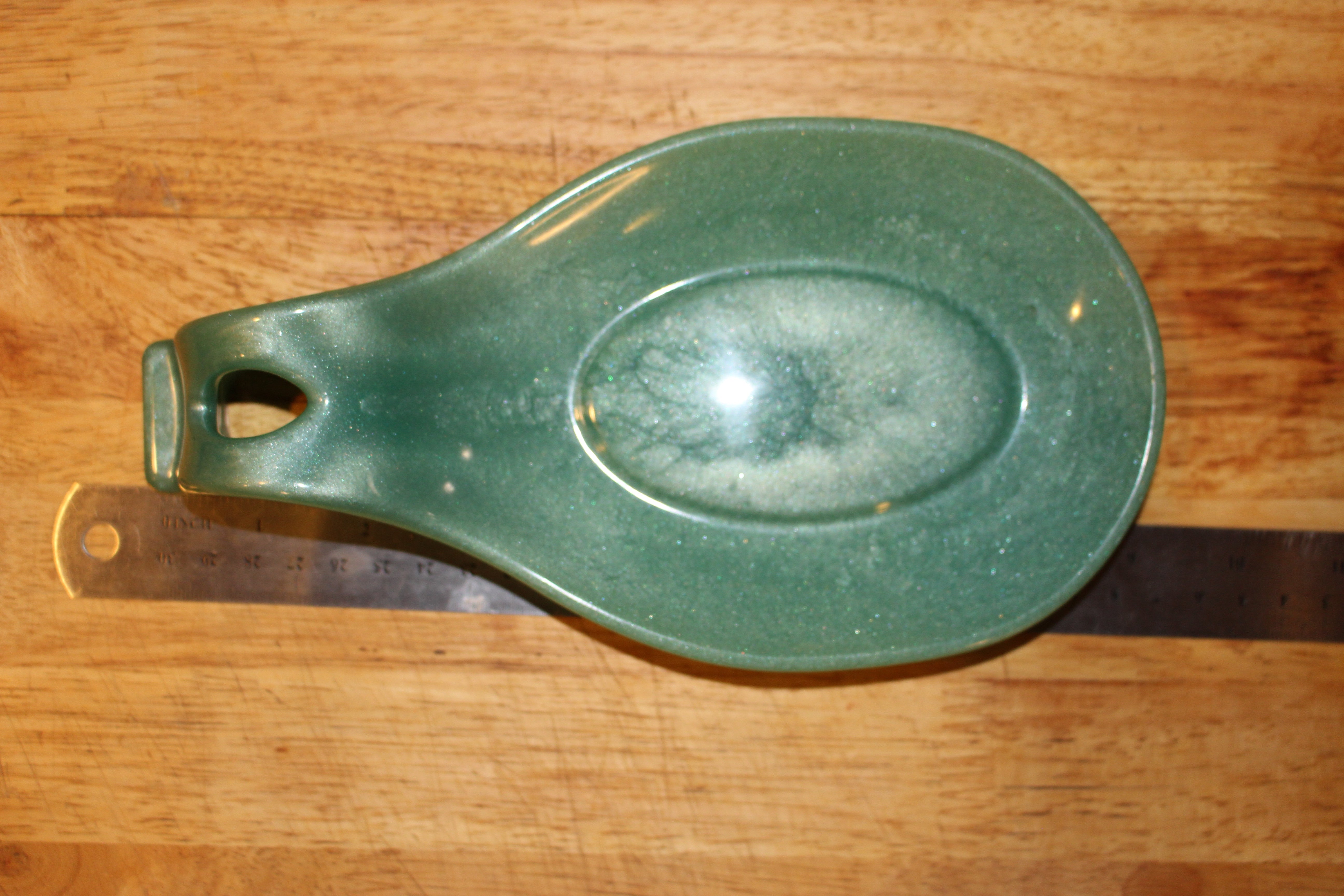 Green Oven Spoon