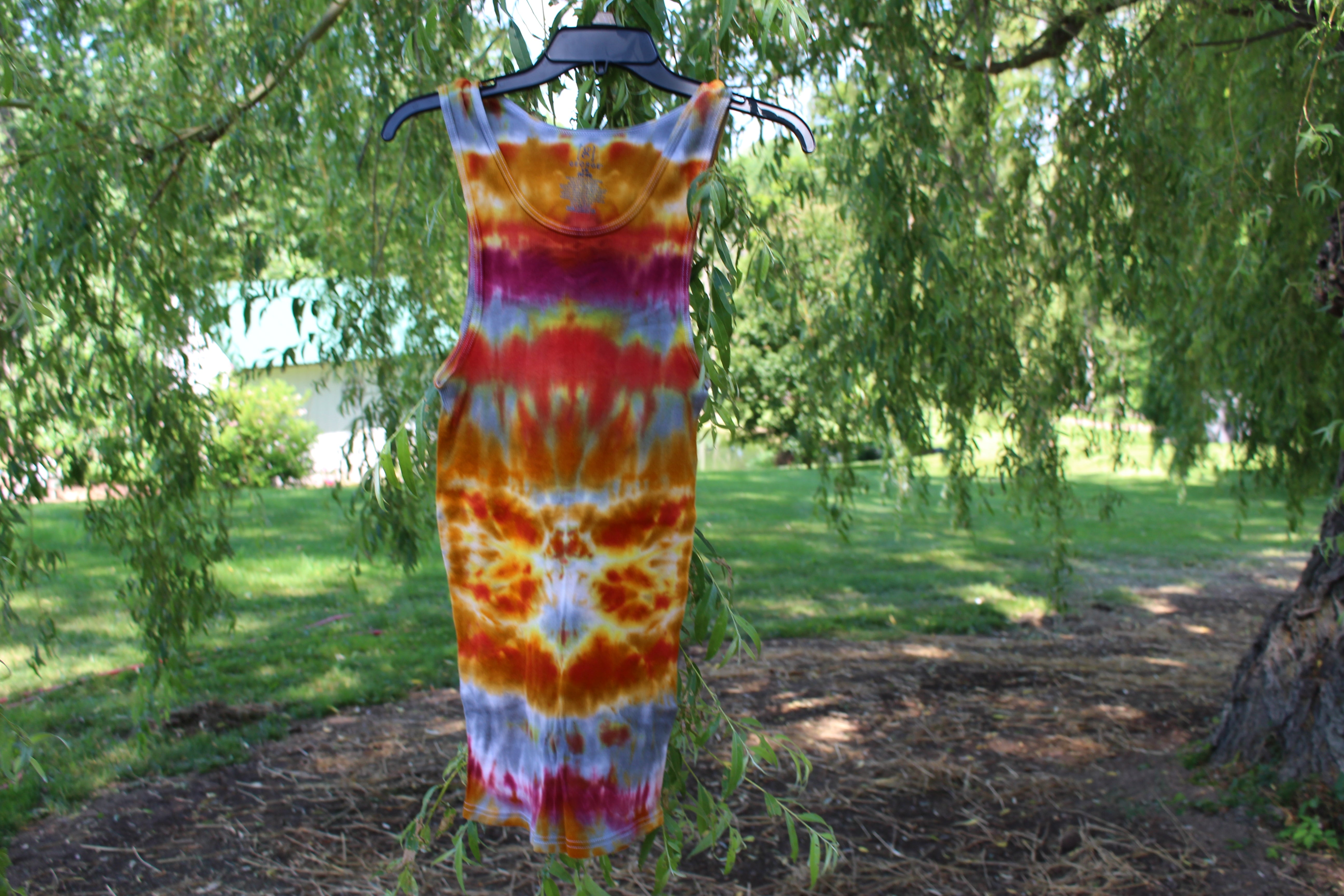 Tie dye - 6 - Mens Large Tank