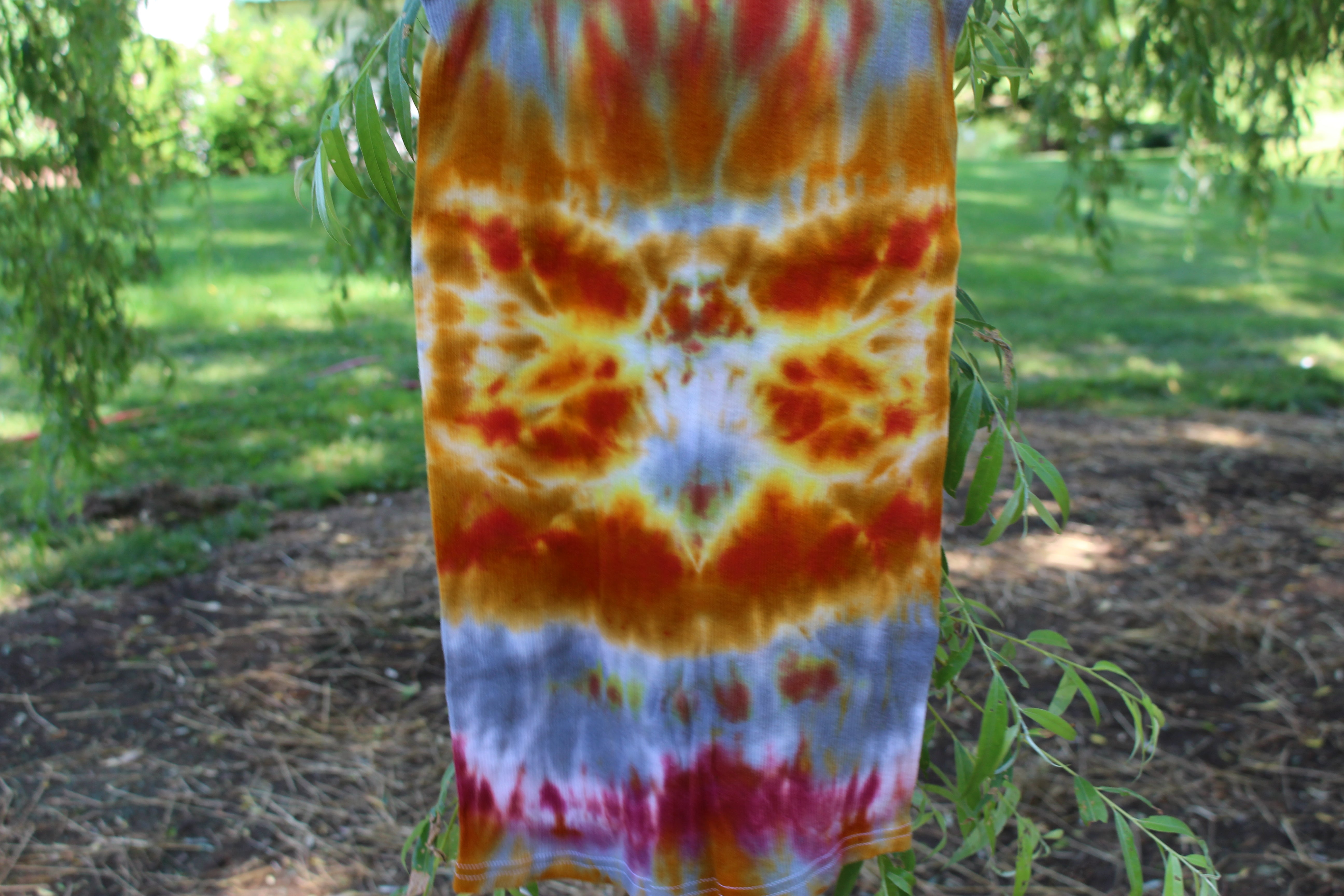 Tie dye - 6 - Mens Large Tank