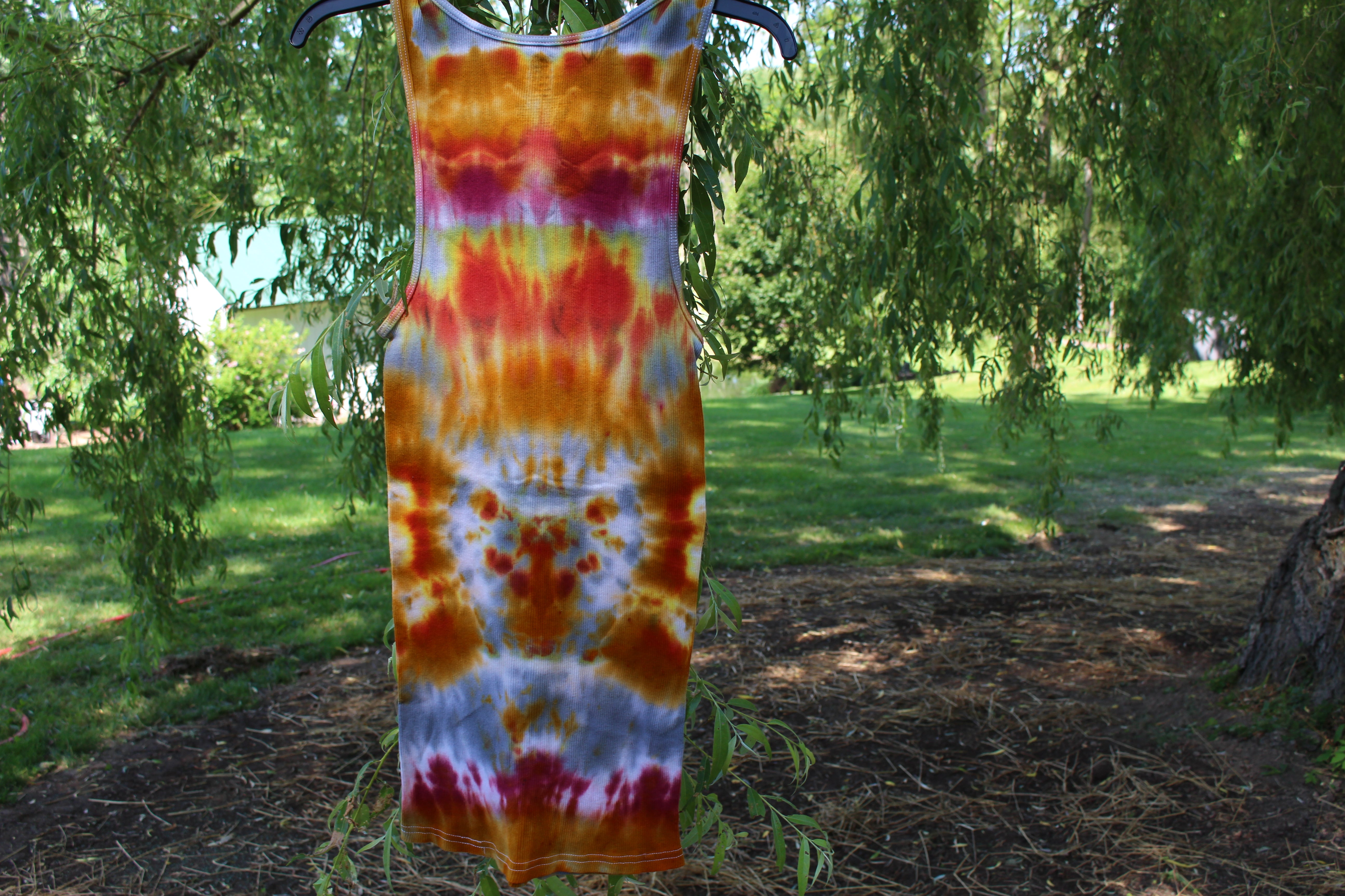 Tie dye - 6 - Mens Large Tank