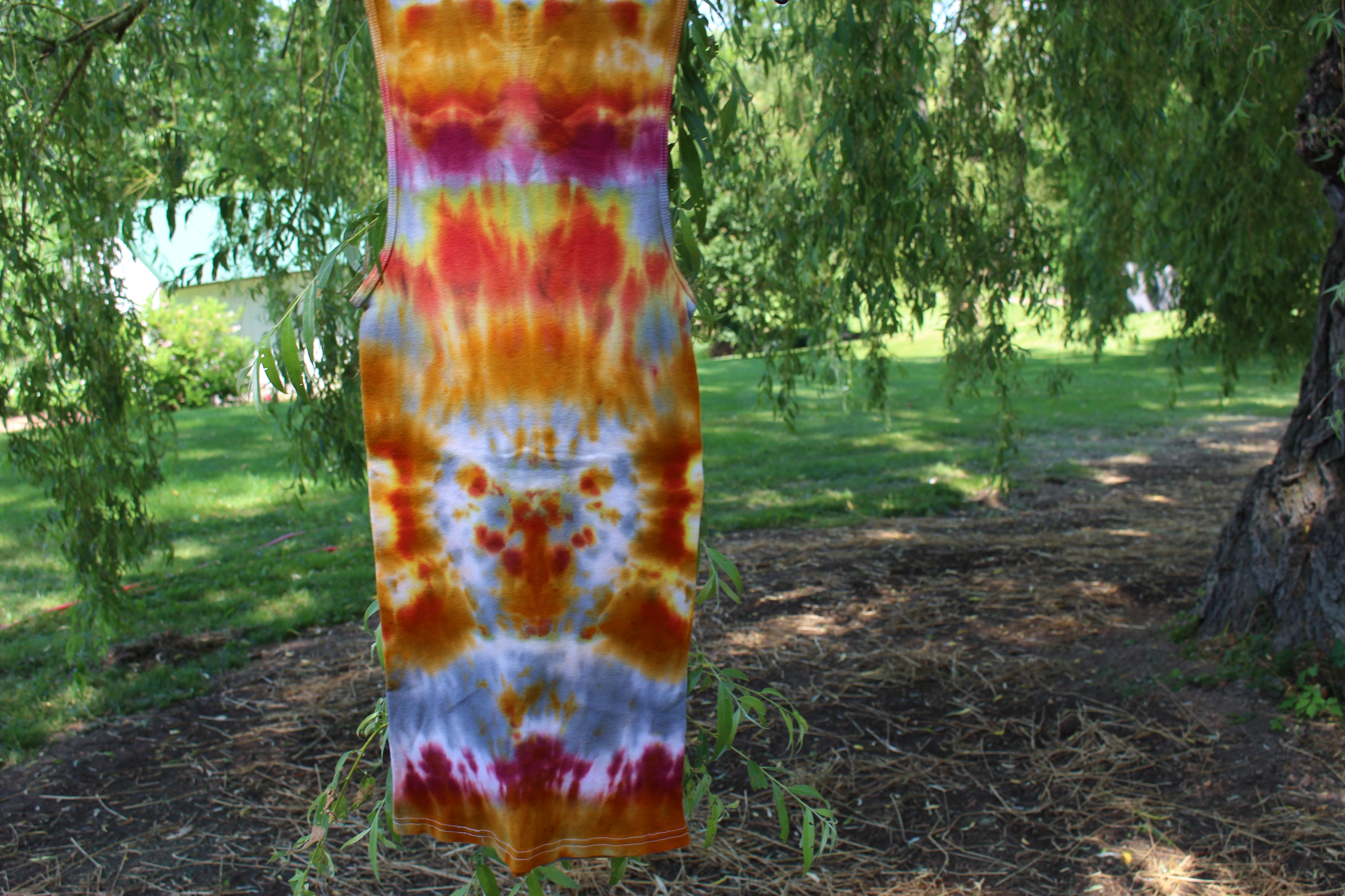 Tie dye - 6 - Mens Large Tank