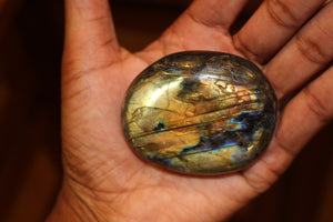 Labradorite - Large Palm Stone