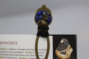 Bookmarks - Bronze With Crystal Accents