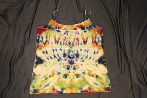 Tie Dye 21 - Women's XL Spaghetti String Top