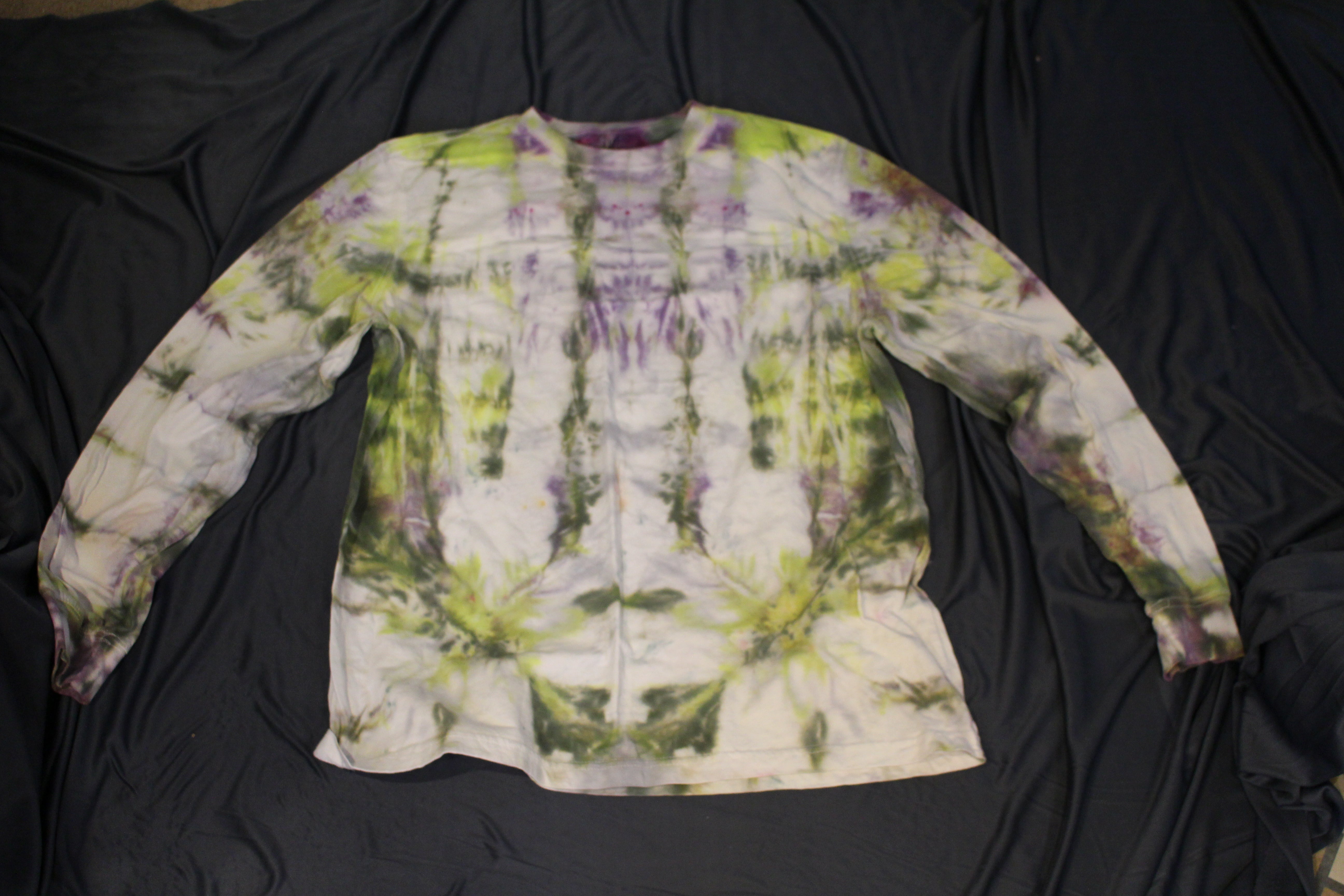 Tie Dye 17 -  Men's X - Large  Long Sleeve -