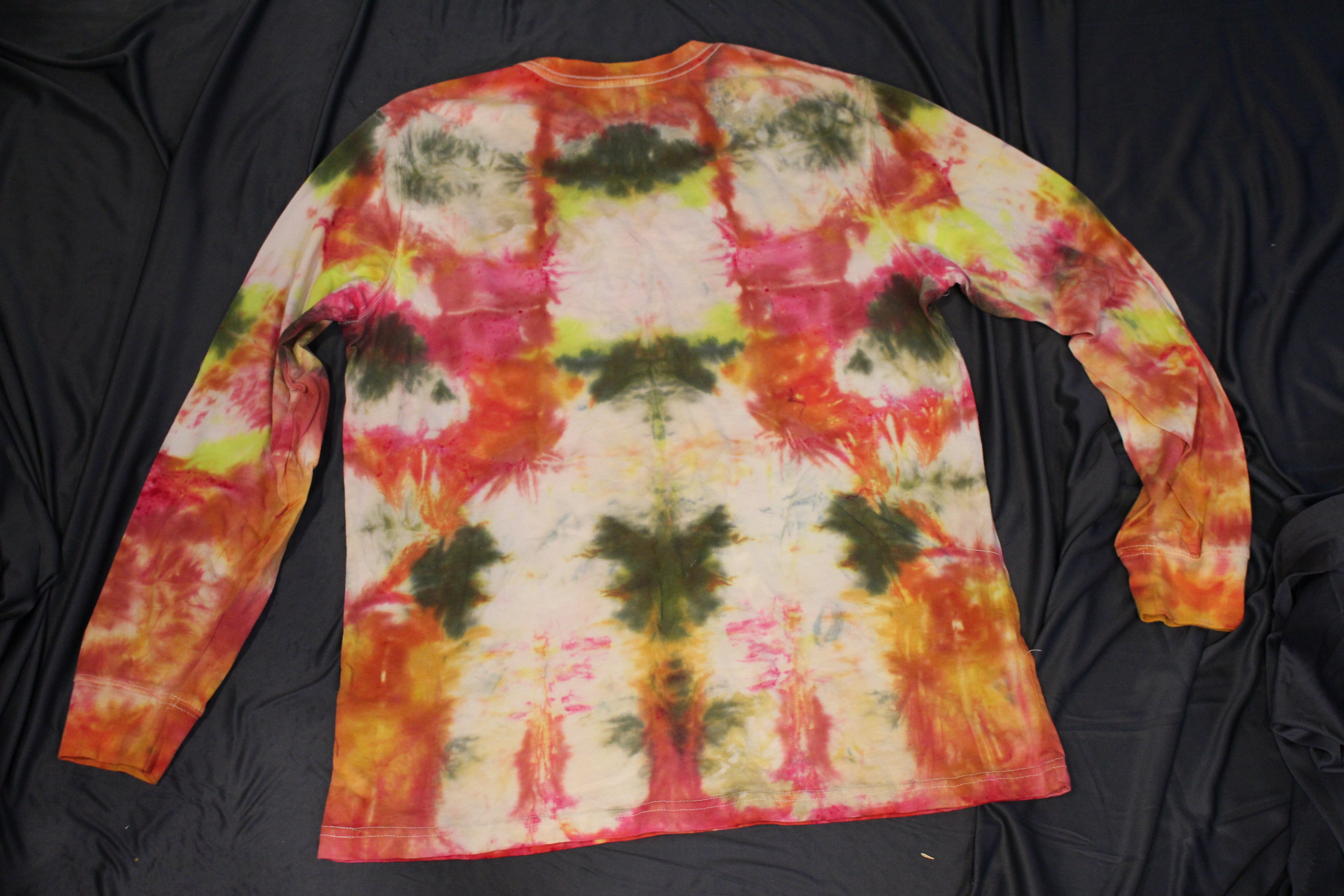 Tie Dye 19 - Mens Large Long Sleeve