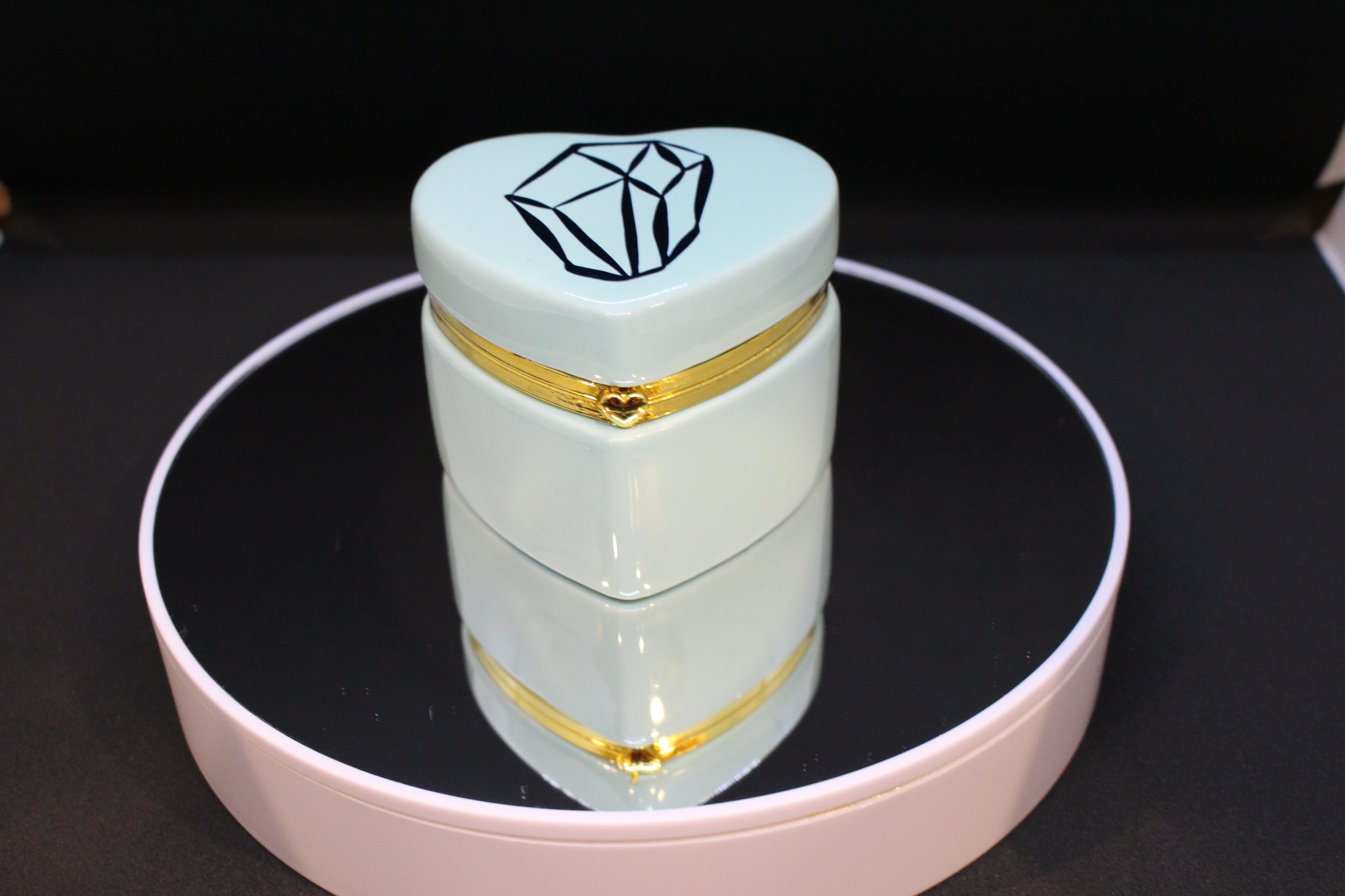 Crystal Keep Sake Box - Blue