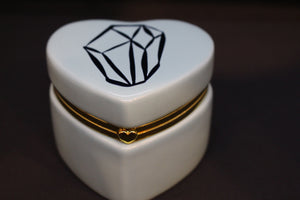 Crystal Keep Sake Box - Blue