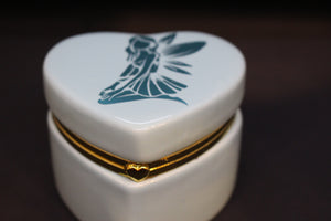 Heart Keep Sake Box - Fairy- Blue