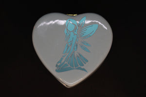 Heart Keep Sake Box - Fairy- Blue