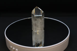 Chlorite Phantom Quartz Tower W/ really nice rainbow inclusion