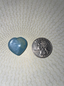 Aquamarine heart